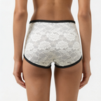 Lace Mid-Rise Period Panties