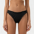Volant Cotton Ruffle Thong